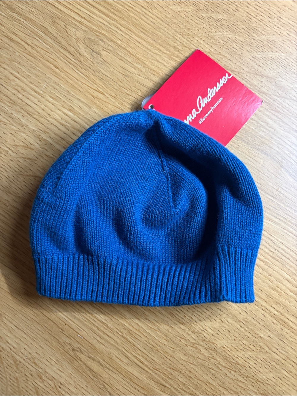 Blue Beanie 3-12M